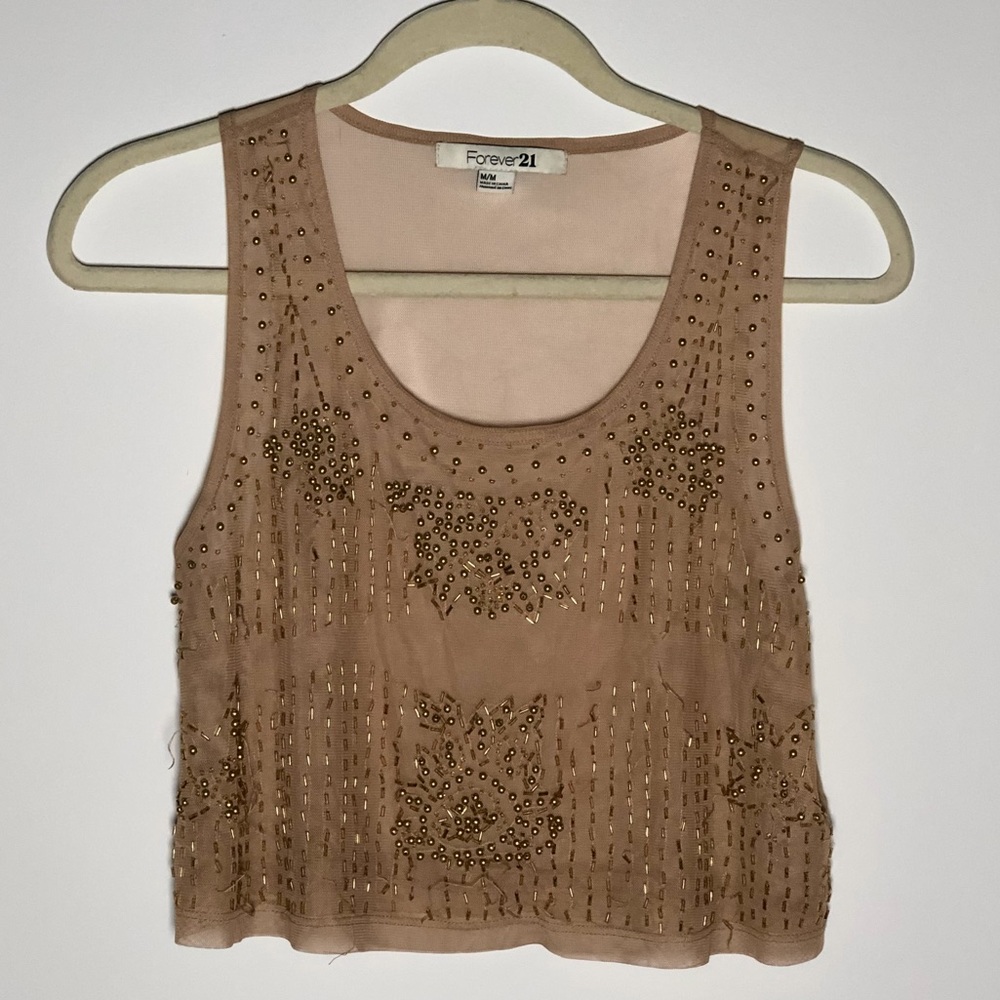 Forever 21 | Sequin Crop Top